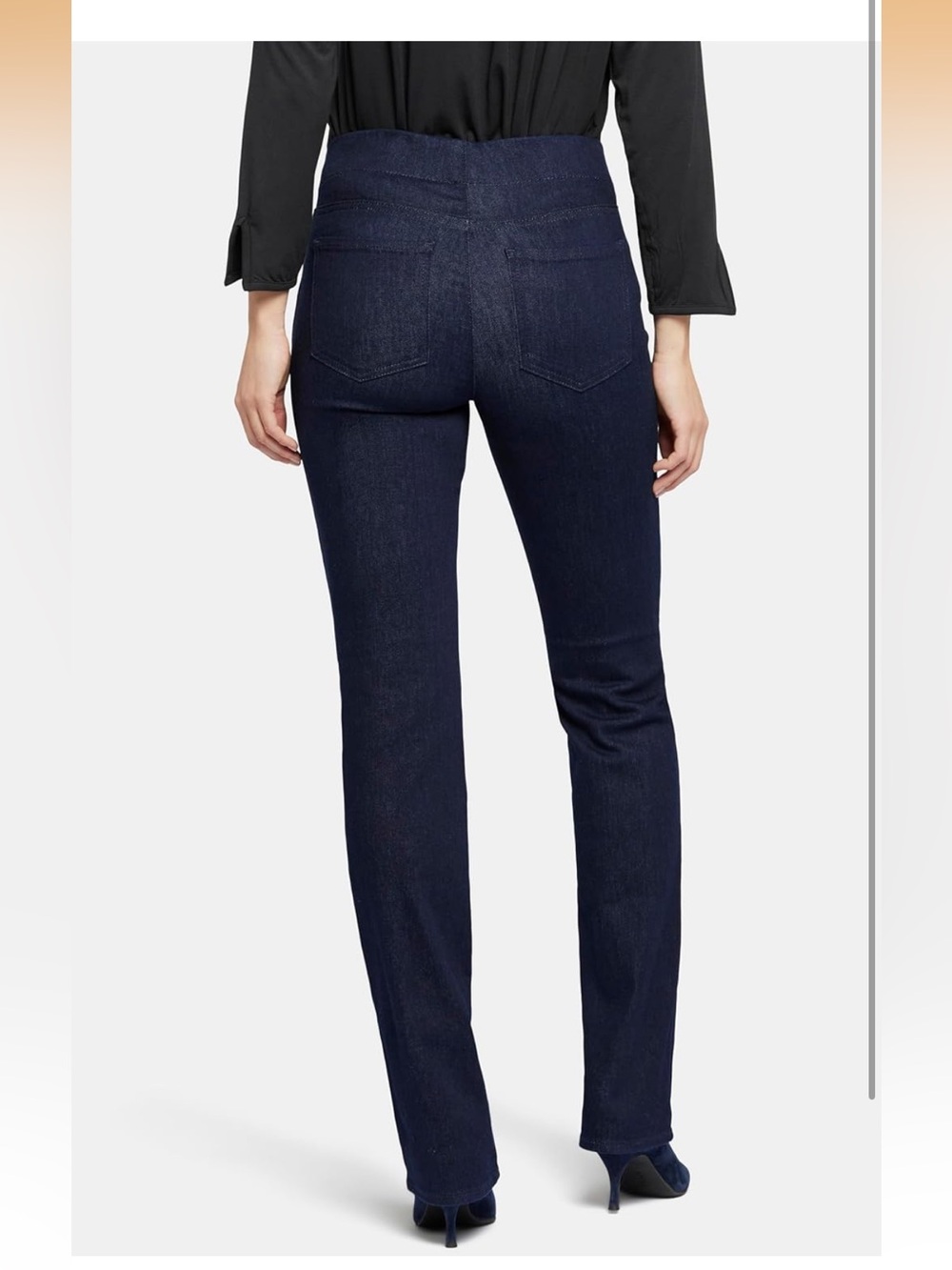 Pull-On Marilyn Straight Jeans - Effortless Comfort and Style 1377/12-1 - Picture 4 of 7
